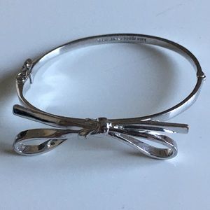 Kate Spade Metallic Bow Bangle Bracelet